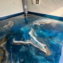 All About Epoxy floor project